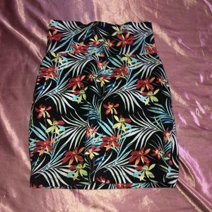 Tropical Charlotte Russe skirt